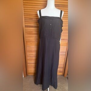 ABLE Kendra Ruffle Dress, Black, NWT, XXL